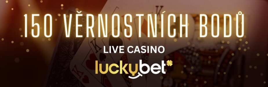LuckyBet – 150 Věrnostních bodů LuckyBet - 150 Věrnostních bodů