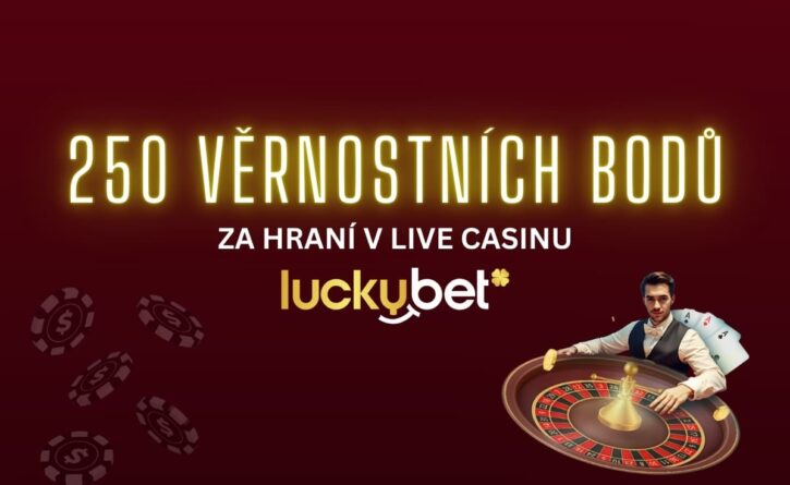 LuckyBet 250 věrnostních bodů