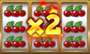 Symbol Plné válce Stacked symboly automatu Flaming Fruit Deluxe od Tom Horn Gaming