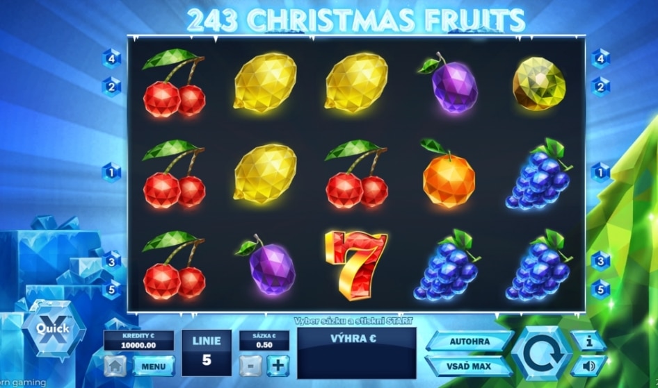 243 Christmas Fruits od Tom Horn Gaming
