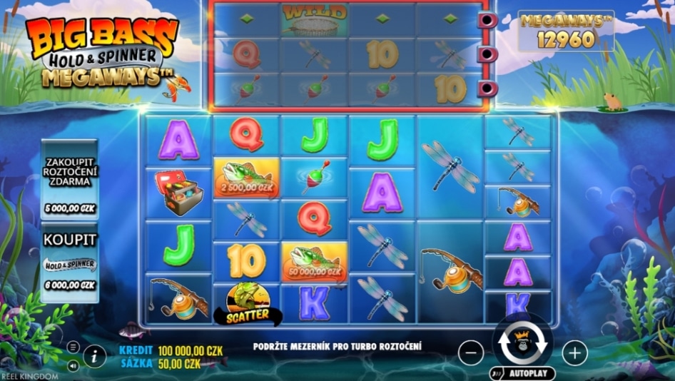 Big Bass Hold & Spinner Megaways™ od Pragmatic Play