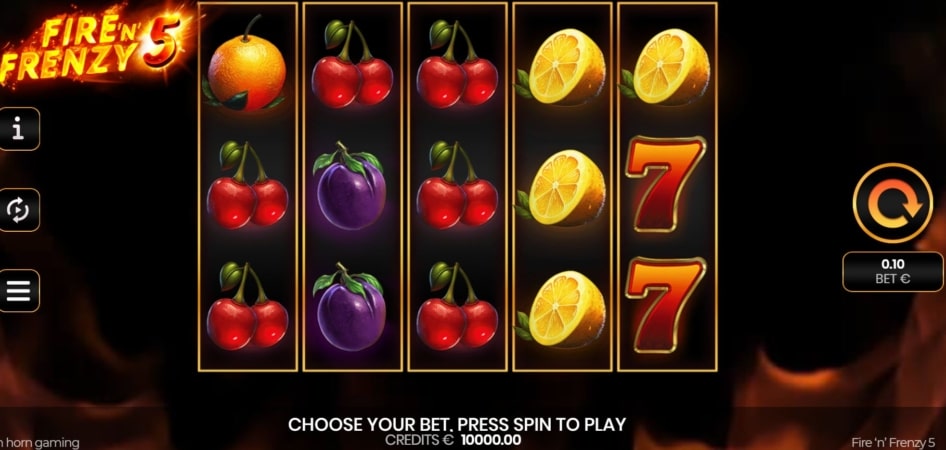 Fire’n’Frenzy 5 od Tom Horn Gaming