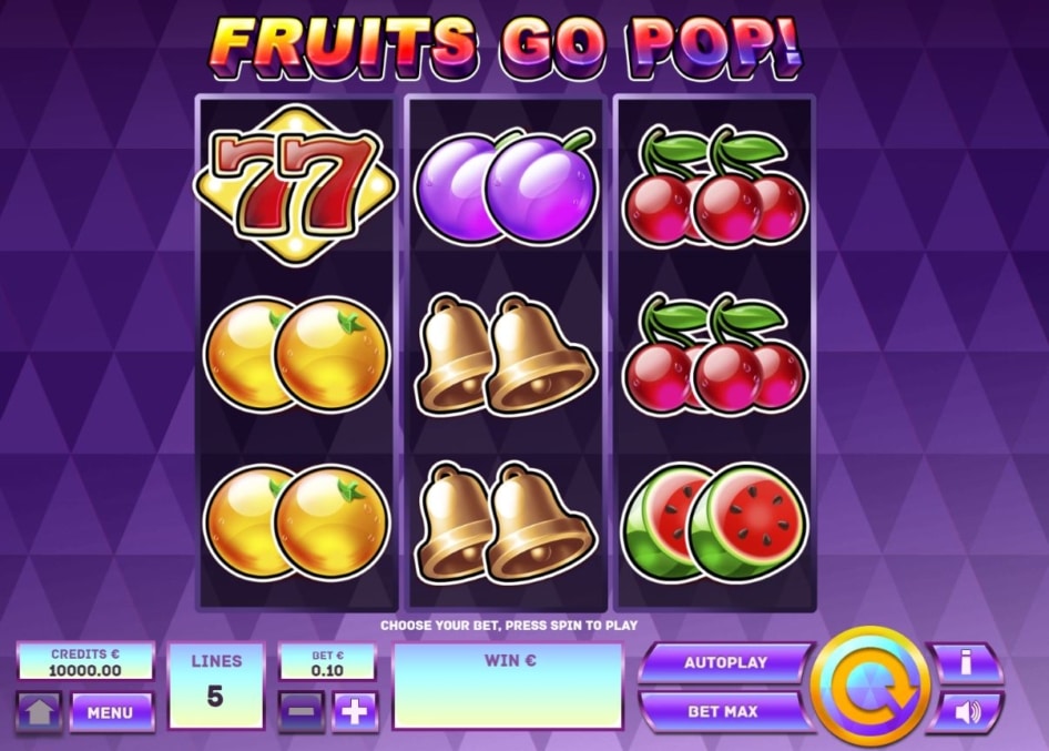 Fruits go Pop od Tom Horn Gaming