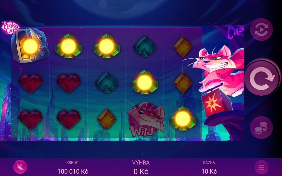 Pinky Cat online automat Cat TNT