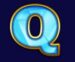 Symbol Písmeno Q automatu Frozen Queen od Tom Horn Gaming