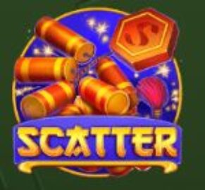 Symbol Scatter symbol automatu Dragon vs Phoenix od Tom Horn Gaming