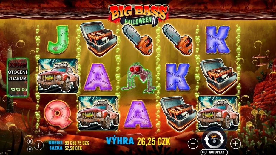 Téma a symboly Big Bass Halloween 2