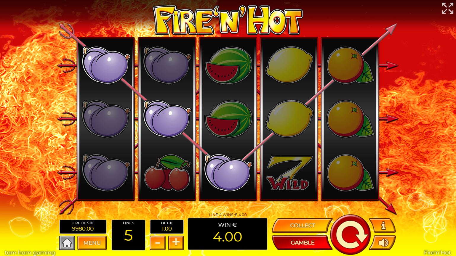 Téma a symboly Fire 'n' Hot