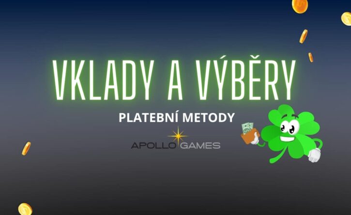 Vklady a výběry Apollo Games Casino