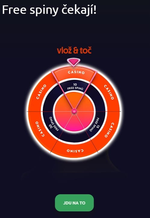 Vlož a toč Betano