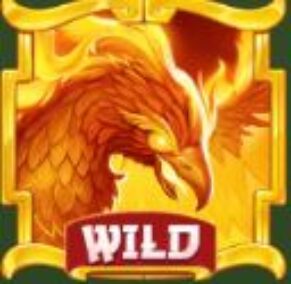 Symbol WILD Symbol Phoenix automatu Dragon vs Phoenix od Tom Horn Gaming