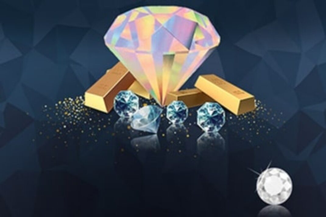 Stírací los Zlato a Diamanty