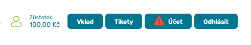 Zůstatek 100 Kč fBET registrace