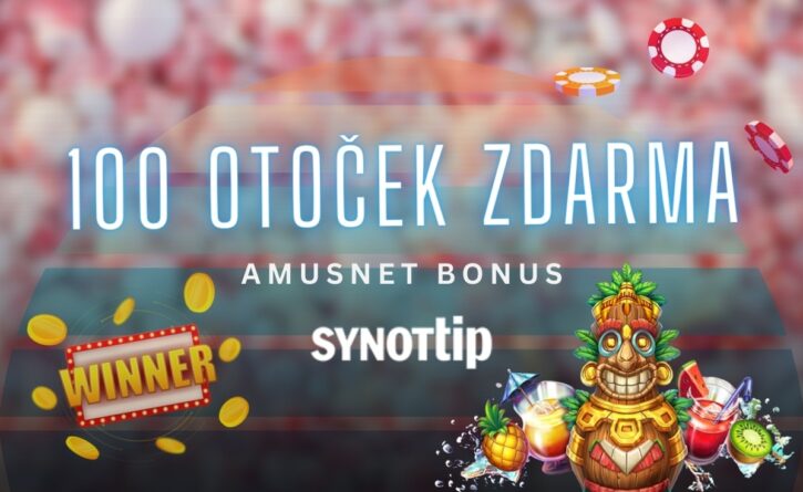 Užij si Amusnet bonus 100 free spinů