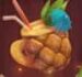 Symbol Ananasové pití automatu Hawaiian Fever od Tom Horn Gaming