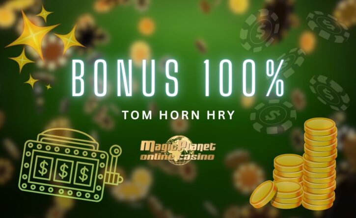 Bonus 100% v casinu Magic Planet