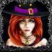 Symbol Čarodějnice automatu Book of Spells od Tom Horn Gaming