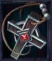 Symbol Křížek automatu Book of Vampires od Tom Horn Gaming