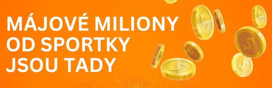 majove-miliony-sportka Ulov si u Sportky jeden z májových milionů.