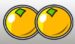 Symbol Pomeranč automatu Flaming Fruit Deluxe od Tom Horn Gaming