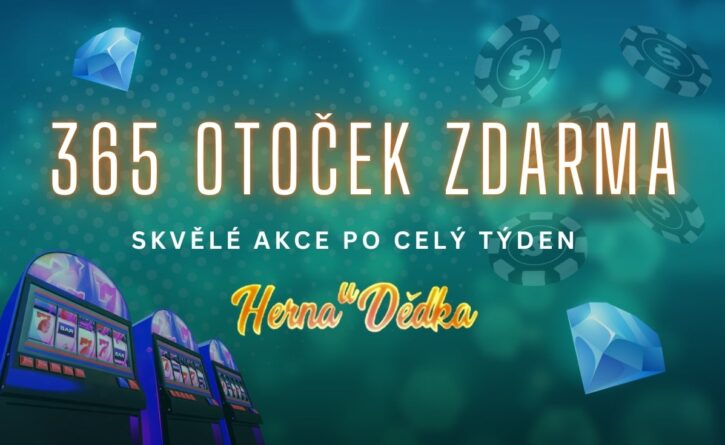 Užij si týdenní akce s free spiny v Herně U Dědka