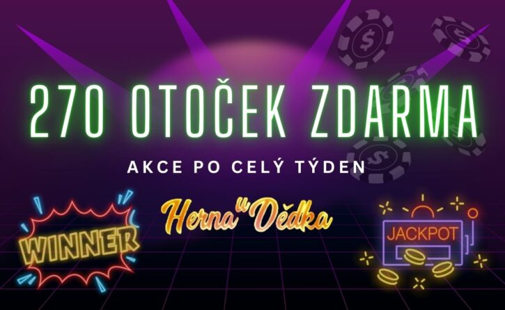 Užij si týdenní akce v Herně U Dědka