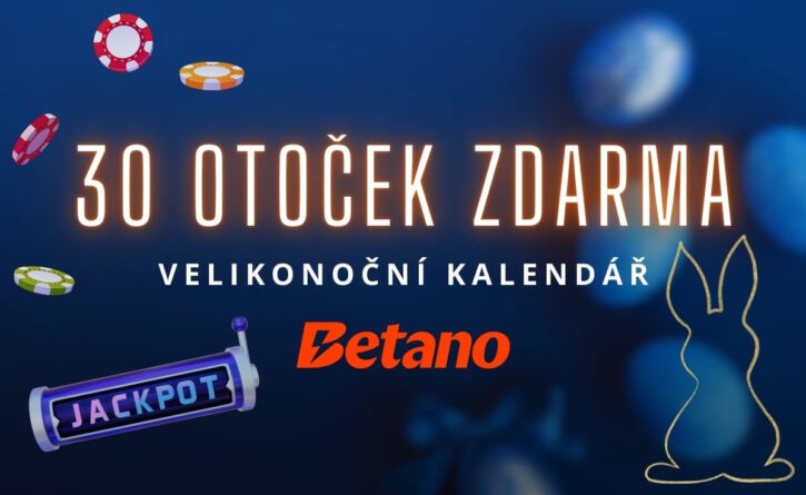 Užij si free spiny v Velikonočního kalendáře Betano