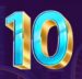Symbol Desítka automatu Wheel of Luck: Hold&Win od Tom Horn Gaming