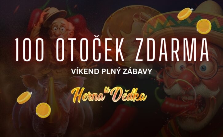 100 otoček zdarma v Herně U Dědka