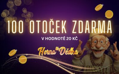 100 otoček zdarma v Herně U Dědka