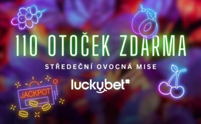 Užij si 110 ovocných spinů u LuckyBetu