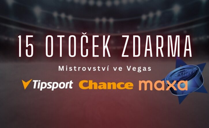 15 otoček zdarma u Tipsportu, Chance a Maxy