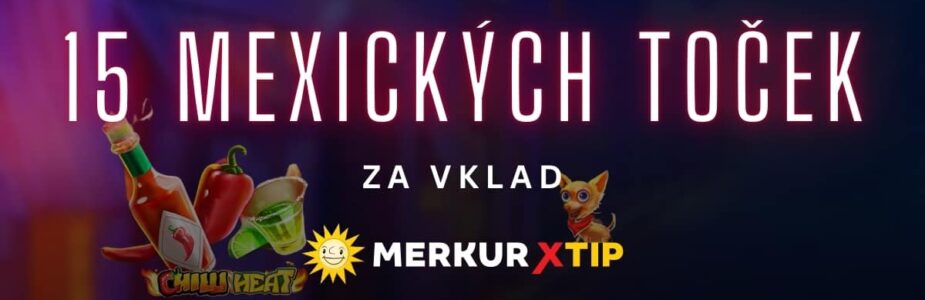 15 otoček zdarma v MerkurXtip 15 otoček zdarma v MerkurXtip