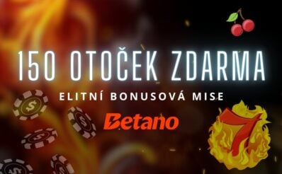 Elitní mise 150 free spinů Betano