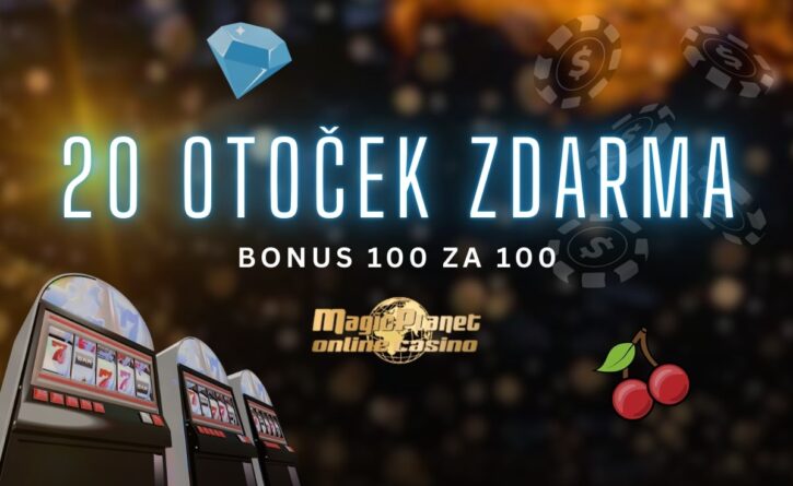 Užij si 20 free spinů od Magic Planet