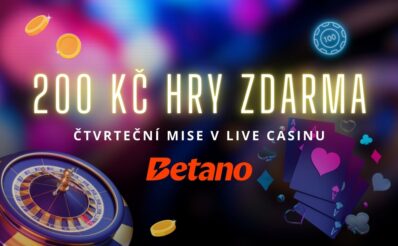 Užij si live hry zdarma na Betanu