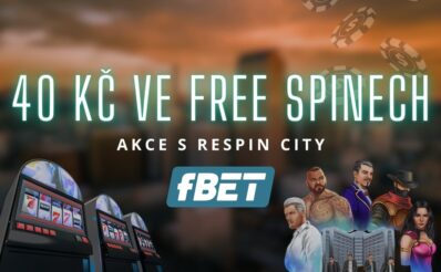 Užij si 40 Kč ve free spinech u fBet