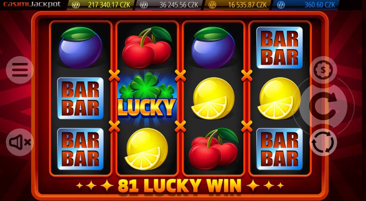 automat 81 Lucky Win od Casimi