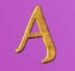 Symbol Písmeno A automatu Thrones of Persia od Tom Horn Gaming
