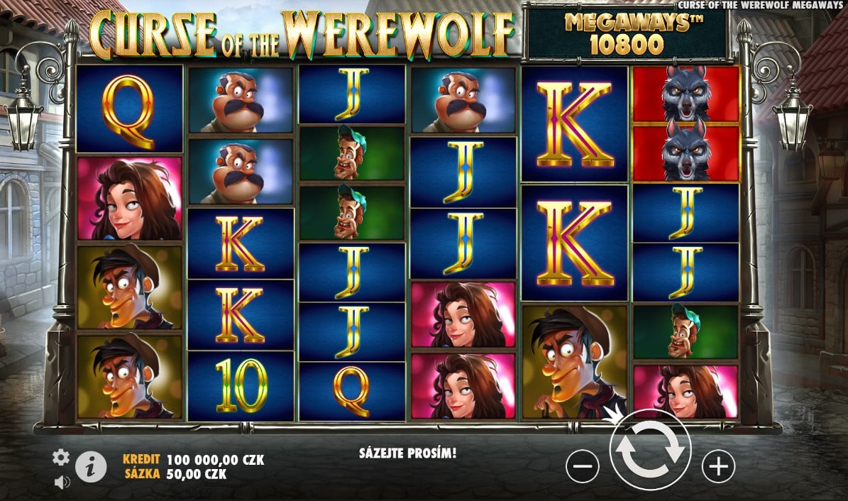 Automat Curse of the Werewolf Megaways