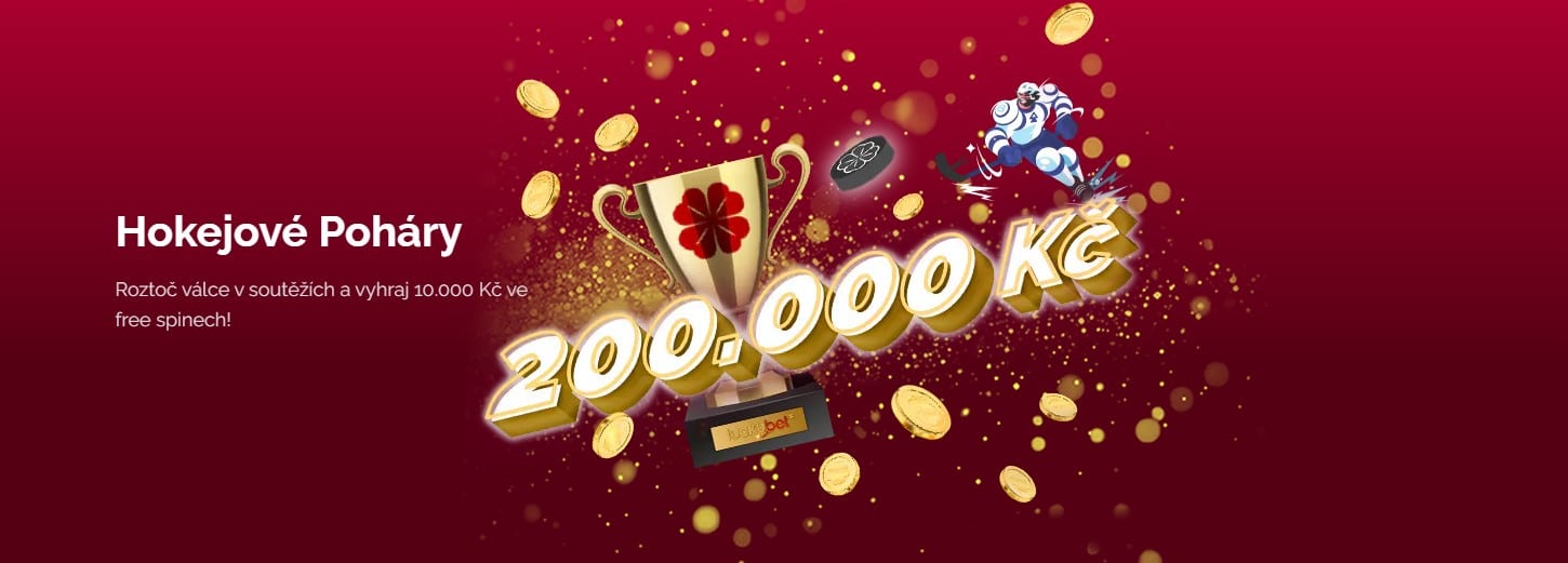 Banner Hokejové poháry v Luckybet