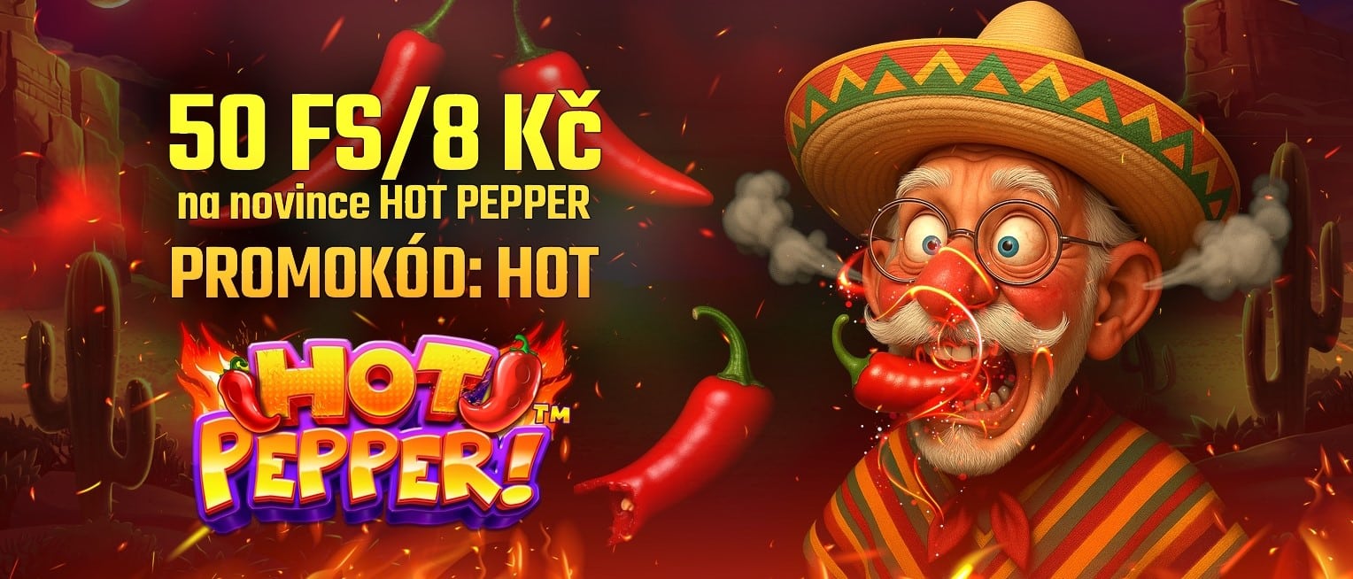 Banner dědek hot peppers