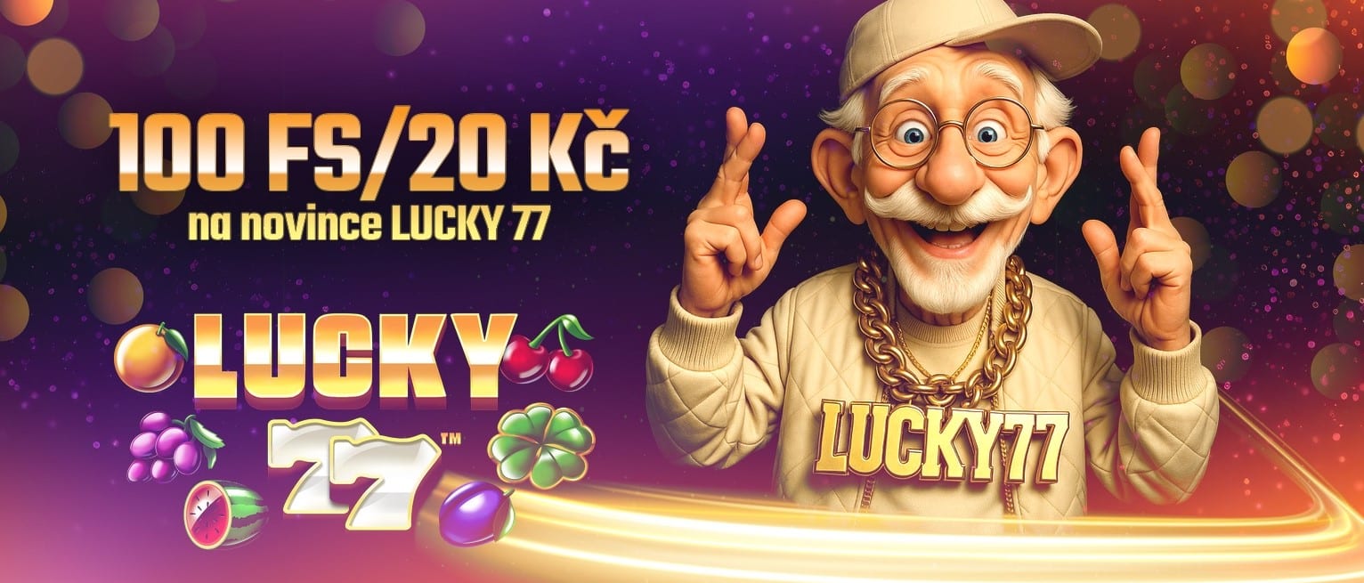 Banner lucky 77 Dědek