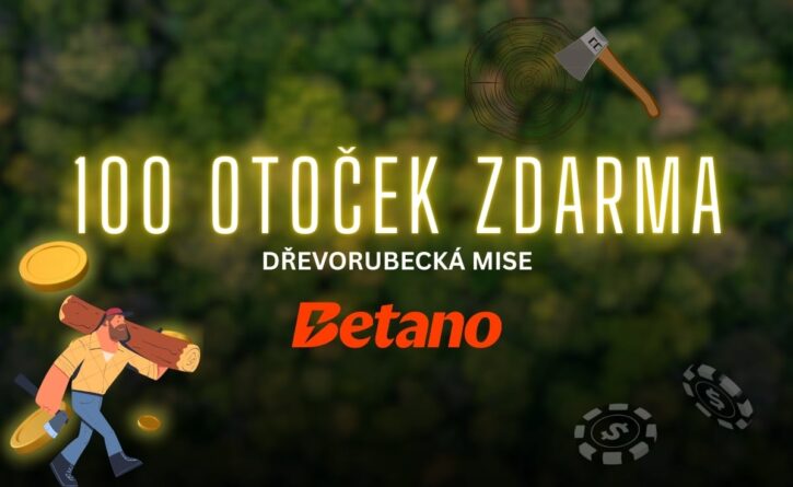 Betano 100 free spinů