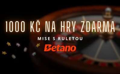 Betano 1000 Kč na hry zdarma