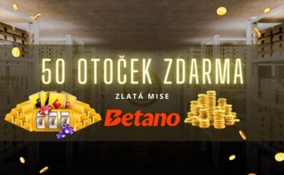 Betano - 50 free spinů