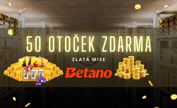 Betano - 50 free spinů