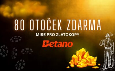Betano 80 otoček zdarma