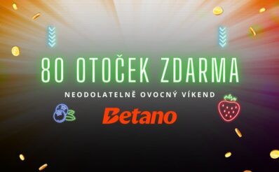 Betano 80 free spinů