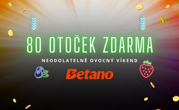 Betano 80 free spinů